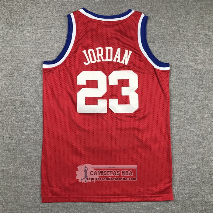 Camiseta Nino All Star 1989 DeAndre Jordan NO 23 Rojo